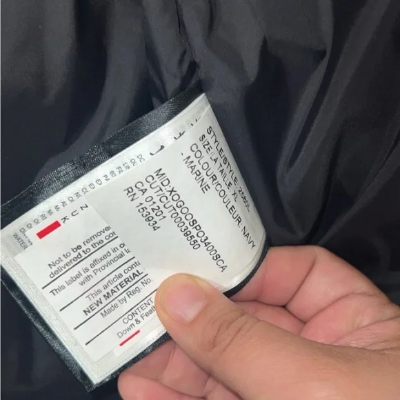 canda goose jacket size XL - Picture 3 of 3